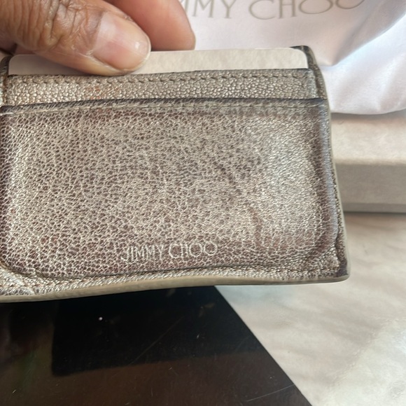 Jimmy Choo 3 piece Sasha M Star Bundle with Tote, wallet and card holder - Picture 10 of 11